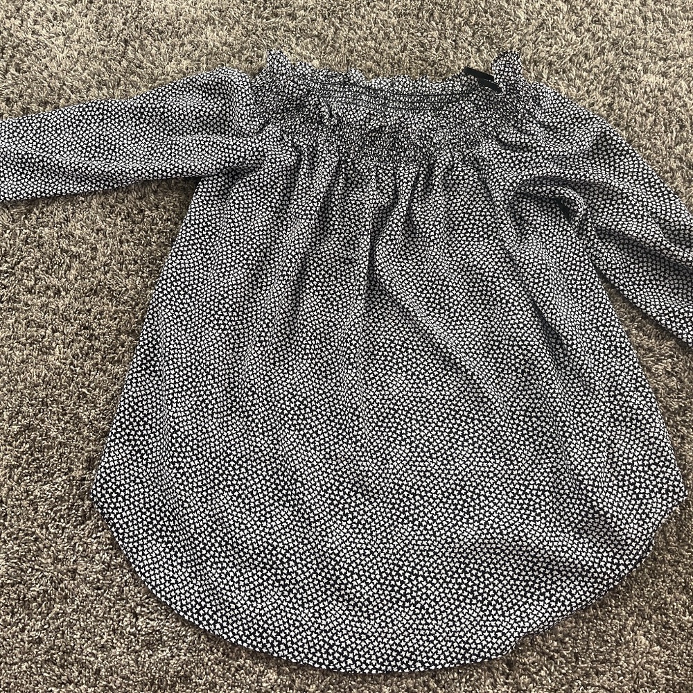 Michael Kors off the shoulder blouse